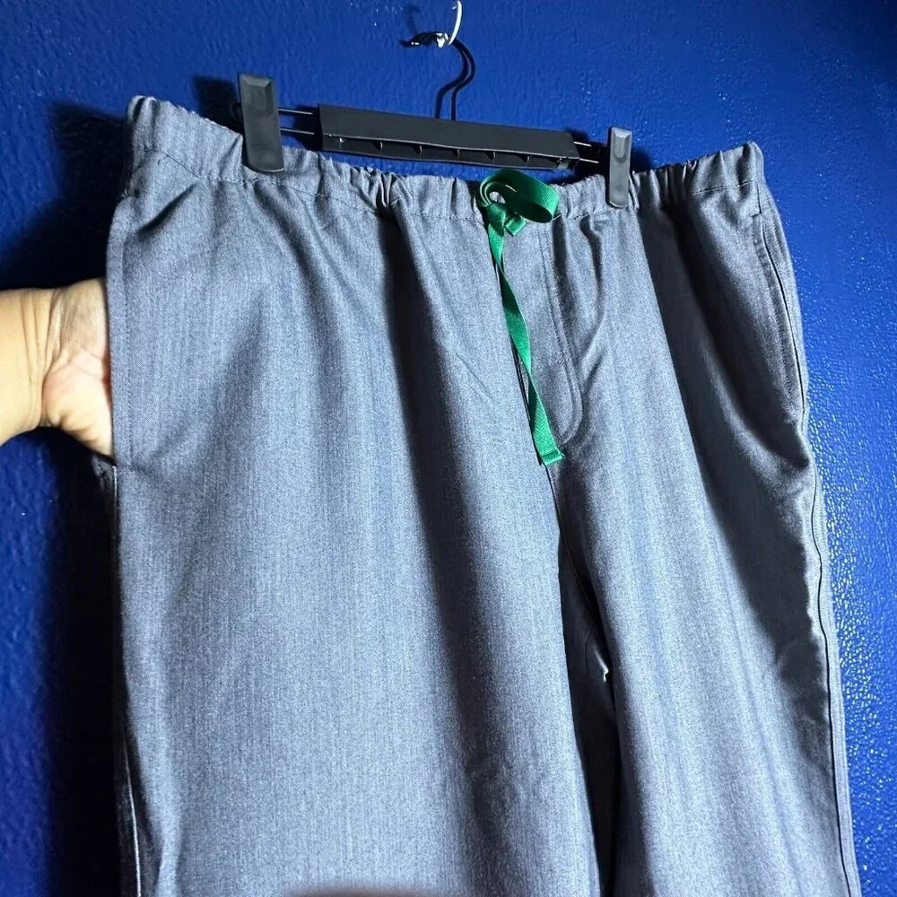 FIGS Technical Pisco Basic Scrub Pants Sz L Graphite Healthcare Medical Nurse